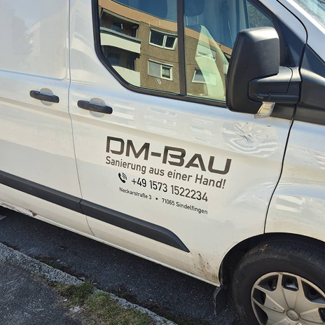 dmbau white van